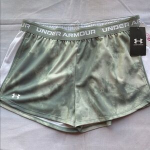 Under Armour Athletic Shorts Play it Up Youth Girl YXL